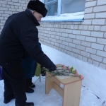 Возложение цветов Пуписев А.Я.